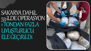 Sakarya dahil 53 ilde operasyon