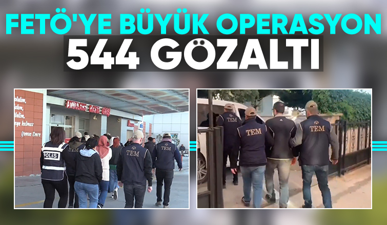 Sakarya dahil 62 ilde FETÖ operasyonu