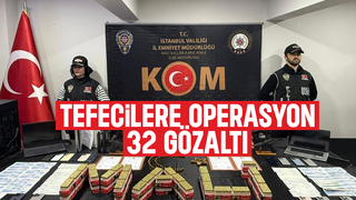 Sakarya dahil 8 ilde tefecilik operasyonu