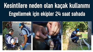 Sakarya'dakaçak su kullanımıyla mücadele sürüyor