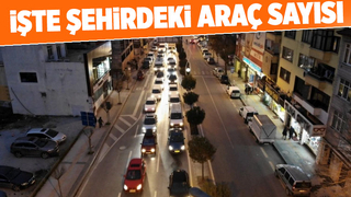 Sakarya'daki araç sayısı açıklandı