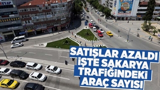 Sakarya'daki araç sayısı açıklandı