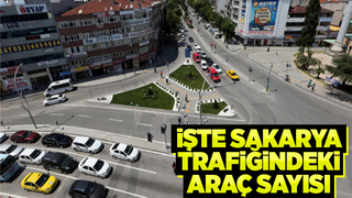 Sakarya'daki araç sayısı açıklandı