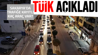 Sakarya'daki araç sayısı açıklandı
