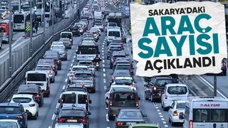 Sakarya'daki araç sayısında son durum