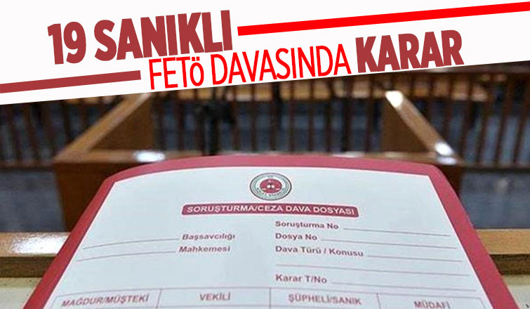 Sakarya'daki FETÖ davasında karar
