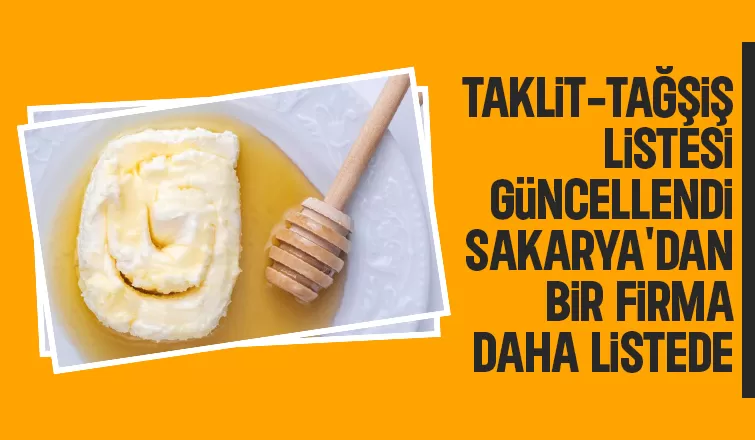 Sakarya'daki firmanın kaymağında taklit-tağşiş tespit edildi