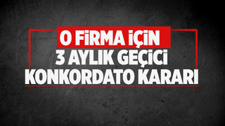 Sakarya'daki firmaya konkordato komiserleri atandı