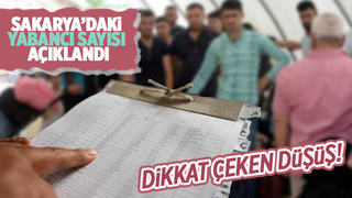 Sakarya'daki Suriyeli sayısında düşüş