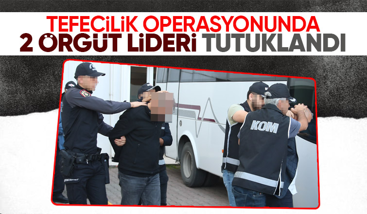 Sakarya'daki tefecilik operasyonunda 2 tutuklama