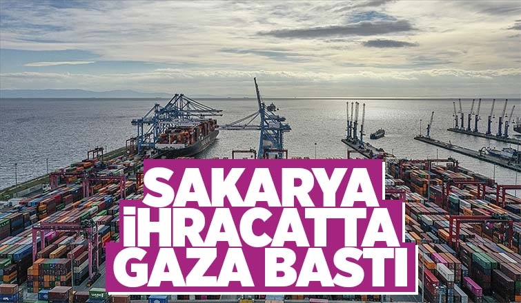 Sakarya'dan 3 milyar 185 milyon dolarlık ihracat