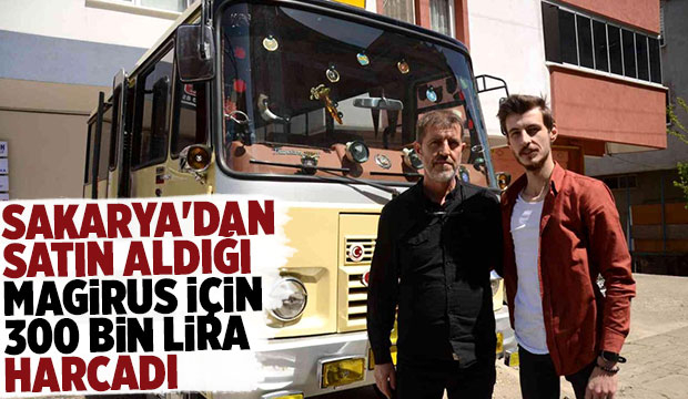Sakarya'dan aldı 300 bin liraya restore ettirdi