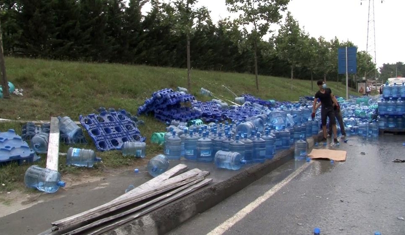 Sakarya'dan aldığı sular yola saçıldı