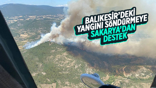 Sakarya'dan Balıkesir'e destek
