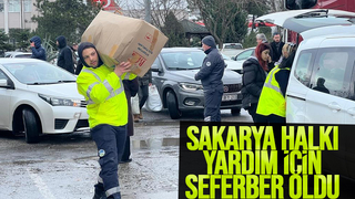 Sakarya'dan deprem bölgesine yardım eli