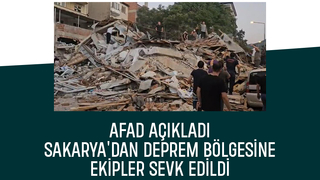 Sakarya'dan depremin yaşandığı Balıkesir'e takviye