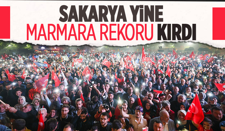 Sakarya'dan Reis'e rekor oy!
