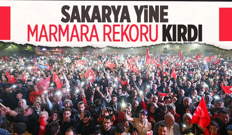 Sakarya'dan Reis'e rekor oy!