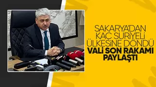 Sakarya'dan Suriye'ye dönenlerin sayısında son durum