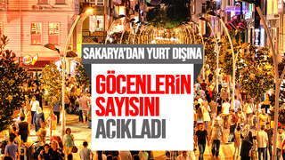 Sakarya'dan yurt dışına kaç kişi göç etti; İşte yanıtı
