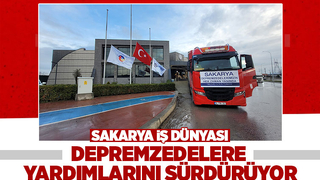 Sakarya depremzedelere destek olmaya devam ediyor