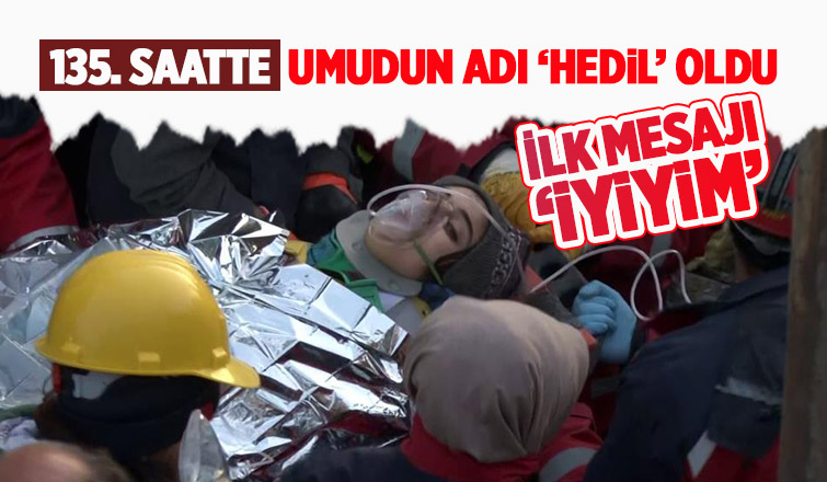 Sakarya ekipleri 135’inci saatte 16 yaşındaki kızı kurtardı