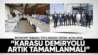 Sakarya Ekonomi Tabanlı Sivil Toplum Kuruluşları'ndan demiryolu çağrısı