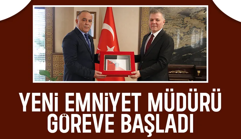 Sakarya Emniyet Müdürü Mehmet Ömür Saka göreve başladı