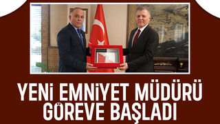 Sakarya Emniyet Müdürü Mehmet Ömür Saka göreve başladı
