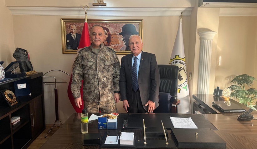 Sakarya Emniyet Müdürü Saka ATSO'yu ziyaret etti