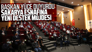 Sakarya esnafına yeni destek müjdesi