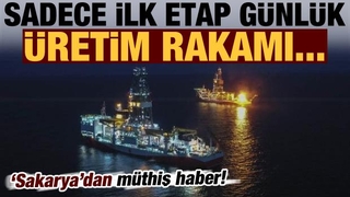 Sakarya Gaz Sahası'nda yeni gelişme