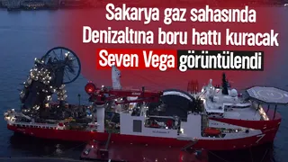 Sakarya Gaz Sahasın'nda deniz altına boru hattı kurulacak