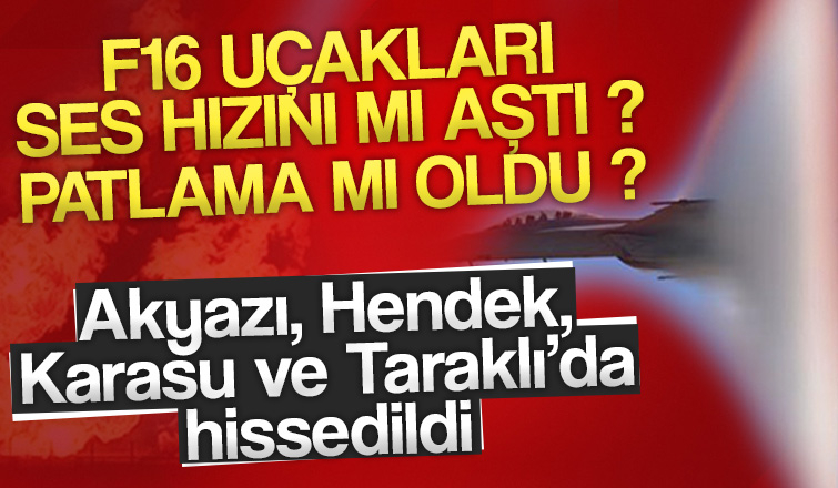 Şehirde patlama sesi