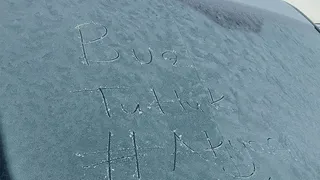 Sakarya güne böyle uyandı; Buz kesti