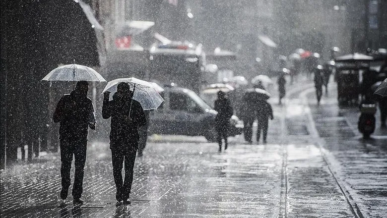 Sakarya için fırtına uyarısı yapıldı