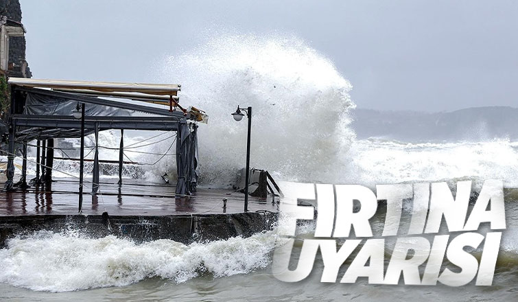 Sakarya için fırtına uyarısı