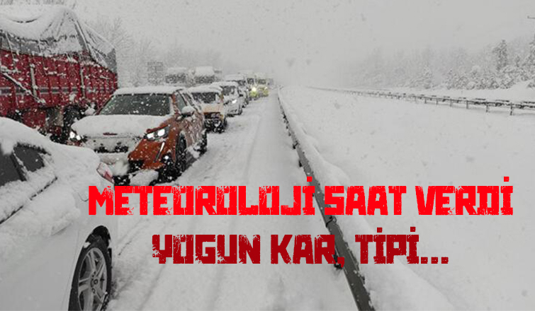 Sakarya için kritik kar uyarısı