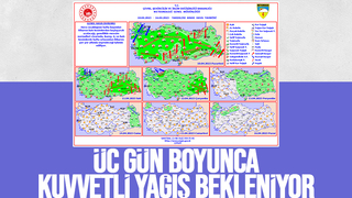 Sakarya için kuvvetli yağış uyarısı; Üç gün sürecek