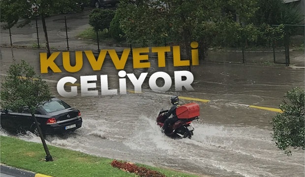 Sakarya için kuvvetli yağış uyarısı yapıldı