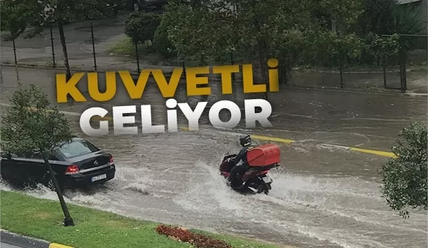 Sakarya için kuvvetli yağış uyarısı yapıldı