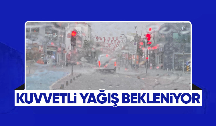 Sakarya için kuvvetli yağış uyarısı