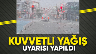 Sakarya için kuvvetli yağış uyarısı