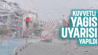 Sakarya için kuvvetli yağış uyarısı