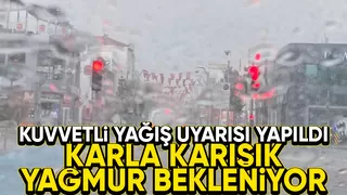 Sakarya için kuvvetli yağış uyarısı