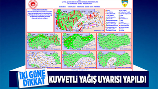 Sakarya için kuvvetli yağış uyarısı