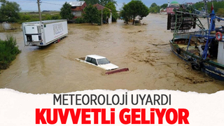 Sakarya için kuvvetli yağış uyarısı