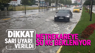Sakarya için kuvvetli yağış uyarısı