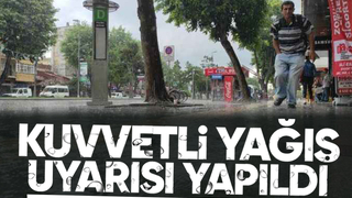 Sakarya için kuvvetli yağış uyarısı