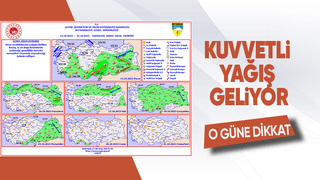 Sakarya için kuvvetli yağış uyarısı